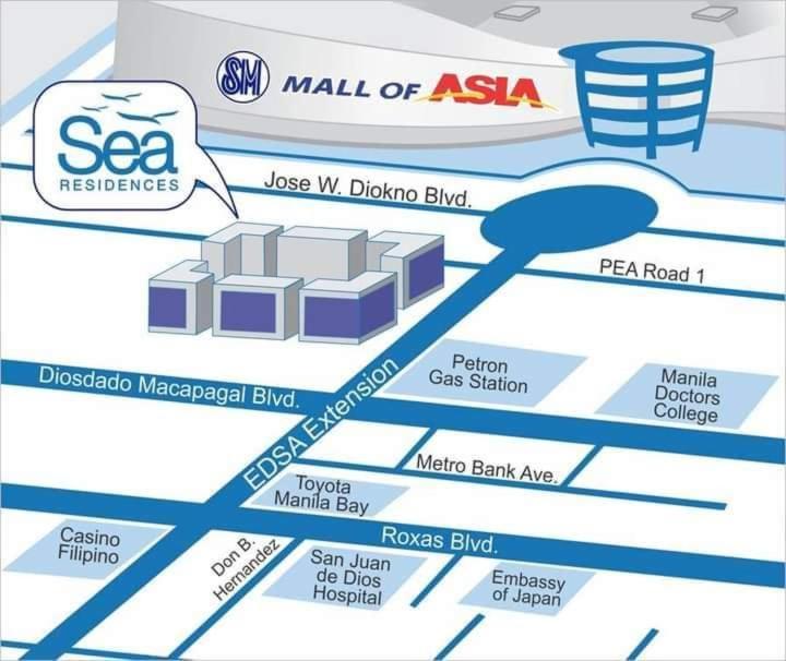 Sea Residences Homey Condo By Dnj Pasay Ngoại thất bức ảnh